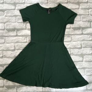 Green Skater Dress